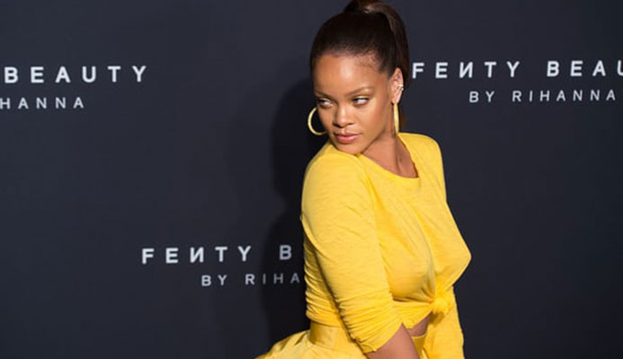 Rihanna at the launch party for her beauty brand, Fenty Beauty, in New York. Photograph: Bryan R Smith/AFP/Getty Images  Rihanna at the launch party for her beauty brand, Fenty Beauty, in New York. Photograph: Bryan R Smith/AFP/Getty Images