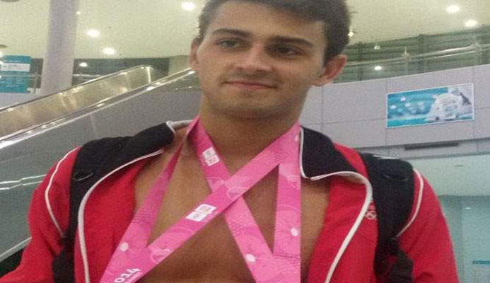 Top Trinidad and Tobago swimmer Dylan Carter said his silver medal swim in the Men’s 200 yard freestyle at the NCAA Division I men’s Swimming and Diving Championships was significant for the country and him personally. And Carter will be aiming for another medal last night as he was the fourth fastest qualifier for the Men’s 100 yard freestyle. Top Trinidad and Tobago swimmer Dylan Carter said his silver medal swim in the Men’s 200 yard freestyle at the NCAA Division I men’s Swimming and Diving Championships was significant for the country and him personally. And Carter will be aiming for another medal last night as he was the fourth fastest qualifier for the Men’s 100 yard freestyle.