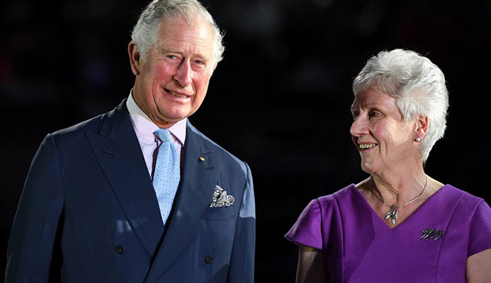 In this April 4,2018 file photo, Britain’s Prince Charles (L) and Commonwealth Games Federation President Louise Martin attend the opening ceremony of the 2018 Gold Coast Commonwealth Games at the Carrara Stadium on the Gold Coast. In an interview with Newsday yesterday, Martin said women’s T20 cricket will be part of the 2022 Games, in Birmingham,England. AFP PHOTO In this April 4,2018 file photo, Britain’s Prince Charles (L) and Commonwealth Games Federation President Louise Martin attend the opening ceremony of the 2018 Gold Coast Commonwealth Games at the Carrara Stadium on the Gold Coast. In an interview with Newsday yesterday, Martin said women’s T20 cricket will be part of the 2022 Games, in Birmingham,England. AFP PHOTO