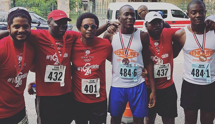 Members of the Trinidad and Tobago Olympic Committee have competed in the marathon since 2015 ©TTOC