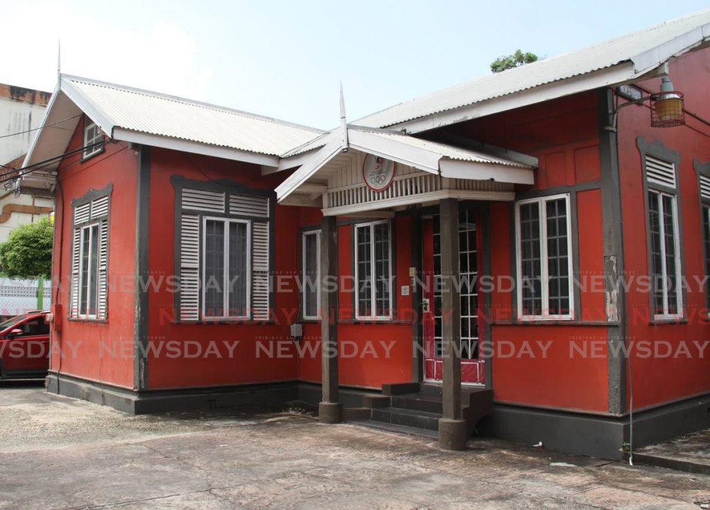 TT Olympic Committee headquaters Olympic House. - Ayanna Kinsale TT Olympic Committee headquaters Olympic House. - Ayanna Kinsale