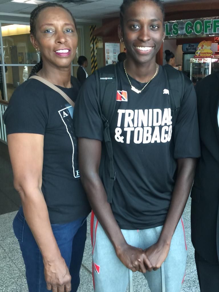 Former national netballer and field athlete Euphemia Huggins, the 1989 Sportswomen of the Year and daughter Teniel Campbell, the 2019 FCB Sportswoman of the Year. Former national netballer and field athlete Euphemia Huggins, the 1989 Sportswomen of the Year and daughter Teniel Campbell, the 2019 FCB Sportswoman of the Year.