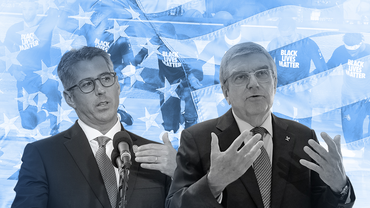 Rule 50 of the Olympic Charter, which the IOC says is designed to protect the neutrality of the Olympic movement and sport, states: “No kind of demonstration or political, religious or racial propaganda is permitted in any Olympic sites, venues or other areas.” MARIO PAULIS/AP IMAGES Rule 50 of the Olympic Charter, which the IOC says is designed to protect the neutrality of the Olympic movement and sport, states: “No kind of demonstration or political, religious or racial propaganda is permitted in any Olympic sites, venues or other areas.” MARIO PAULIS/AP IMAGES