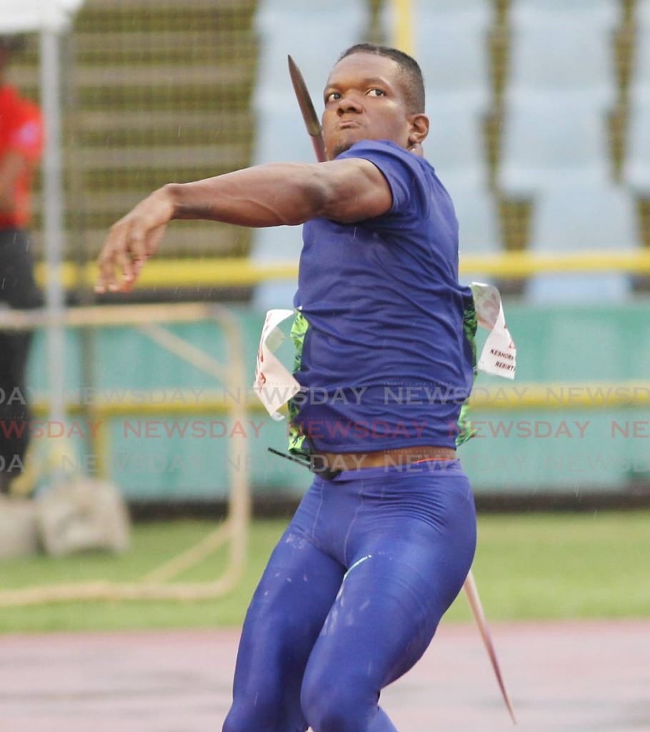 Two-time Olympic medallist Keshorn Walcott. File photo- Two-time Olympic medallist Keshorn Walcott. File photo-