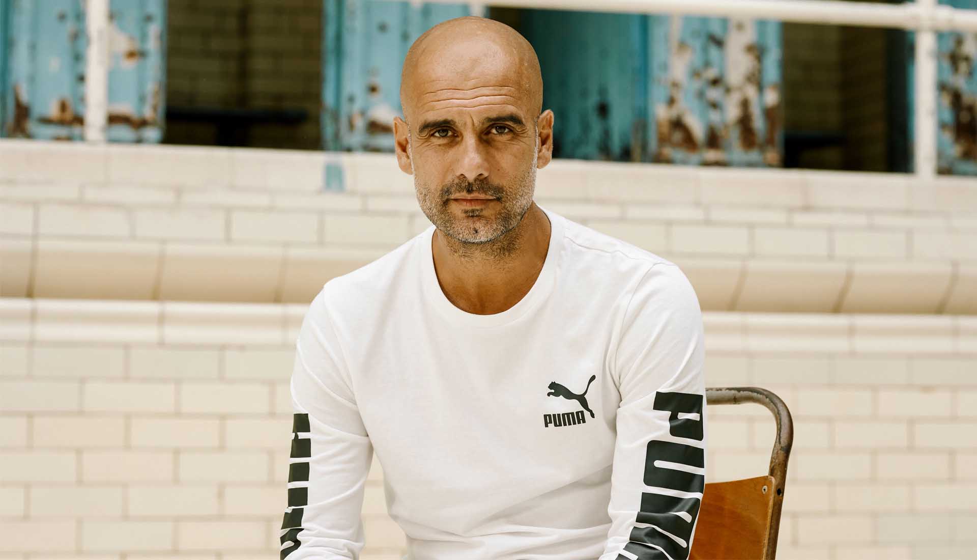 Pep Guardiola Officially Signs With PUMA Pep Guardiola Officially Signs With PUMA