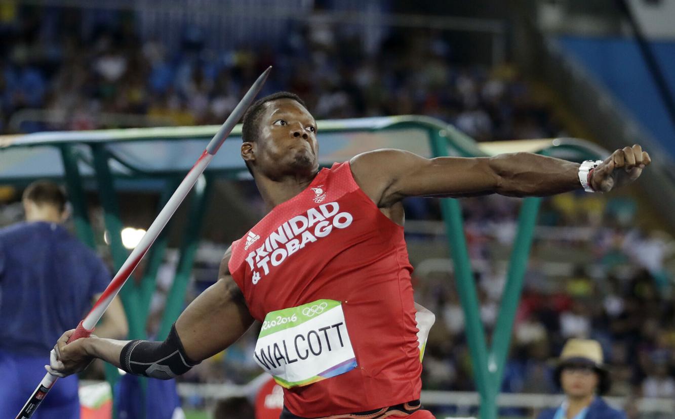 THIRD OLYMPIC GAMES: 2012 champion Keshorn Walcott THIRD OLYMPIC GAMES: 2012 champion Keshorn Walcott