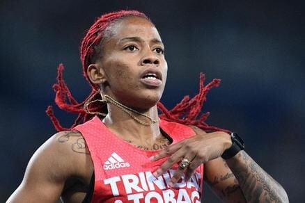 FOURTH LIEN: Trinidad and Tobago track athlete Michelle-Lee Ahye FOURTH LIEN: Trinidad and Tobago track athlete Michelle-Lee Ahye