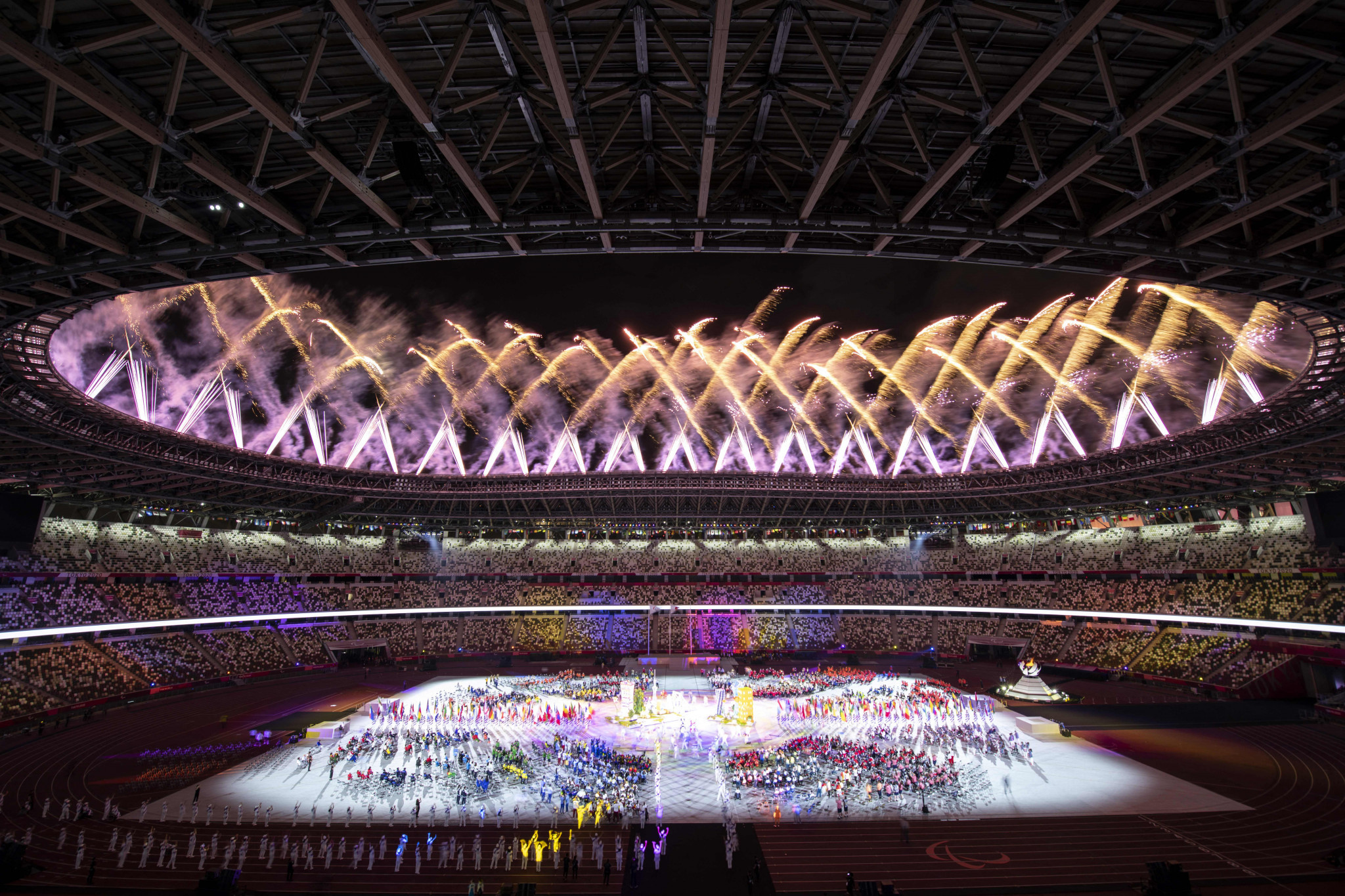 The Tokyo 2020 Paralympics Closing Ceremony ended processions tonight ©Getty Images The Tokyo 2020 Paralympics Closing Ceremony ended processions tonight ©Getty Images