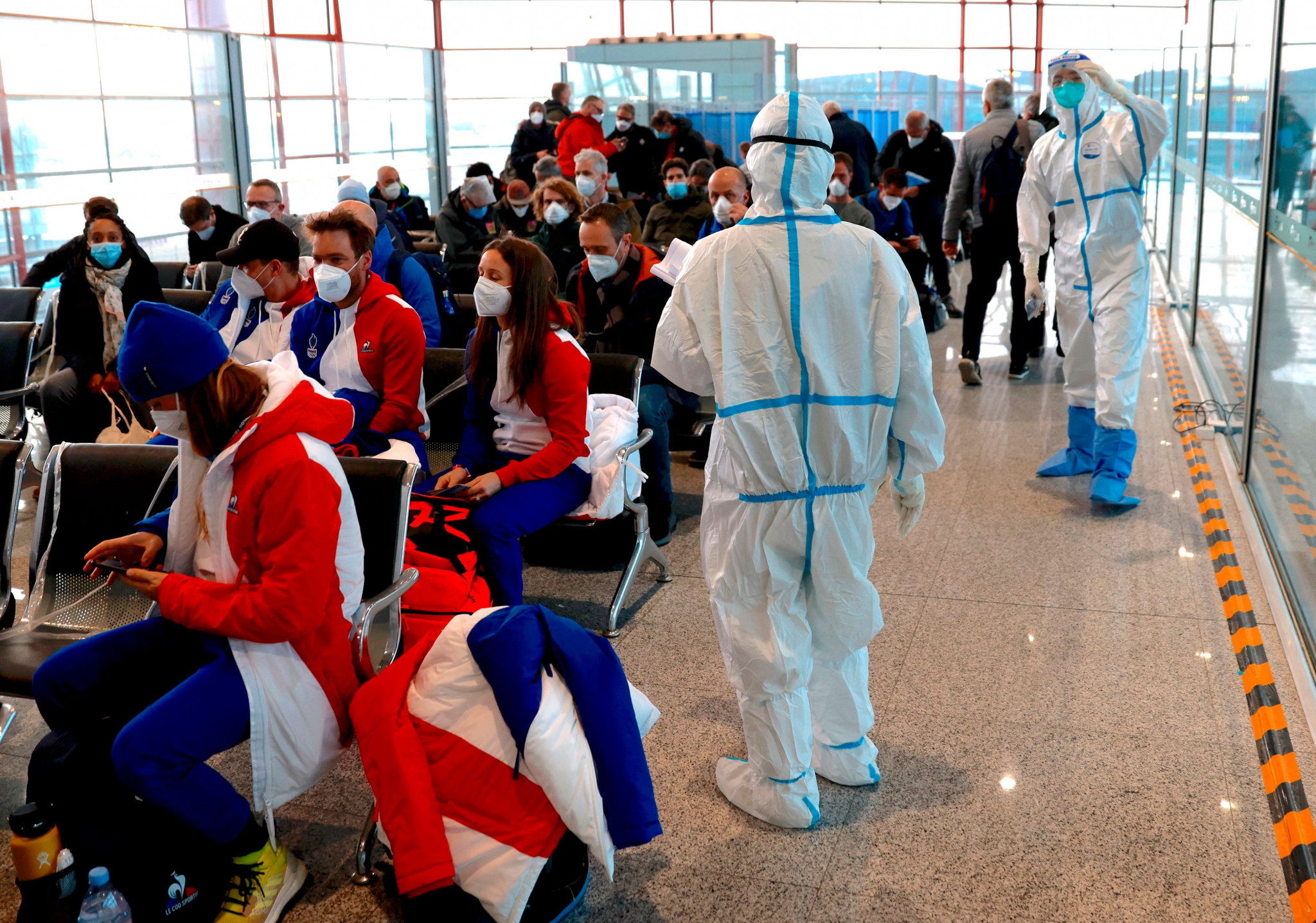 Beijing 2022 have provided the latest daily update of airport and closed loop test results ©Getty Images Beijing 2022 have provided the latest daily update of airport and closed loop test results ©Getty Images