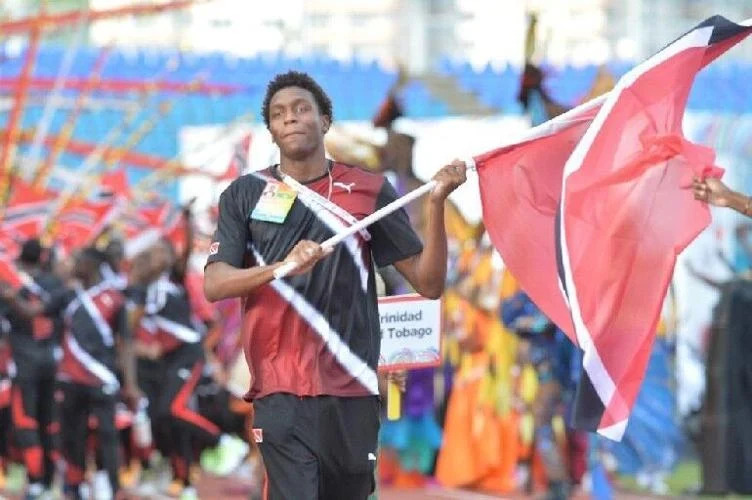 EMERGING STANDARD-BEAR IN THE POOL: Nikoli Blackman, leading the T&T contingent at August's Commonwealth Youth Games. (Image obtained at trinidadexpress.com) EMERGING STANDARD-BEAR IN THE POOL: Nikoli Blackman, leading the T&T contingent at August's Commonwealth Youth Games. (Image obtained at trinidadexpress.com)