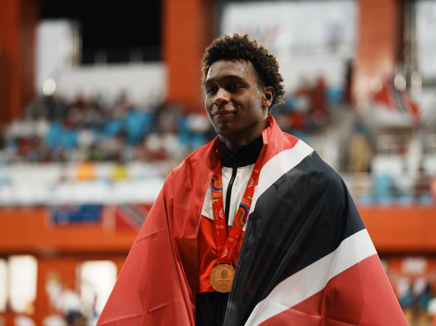 Nikoli Blackman was the undoubted star of the 2023 Commonwealth Youth Games for Trinidad and Tobago, winning three gold medals. (Ministry of Sport and Community Development) (Image obtained at newsday.co.tt) Nikoli Blackman was the undoubted star of the 2023 Commonwealth Youth Games for Trinidad and Tobago, winning three gold medals. (Ministry of Sport and Community Development) (Image obtained at newsday.co.tt)