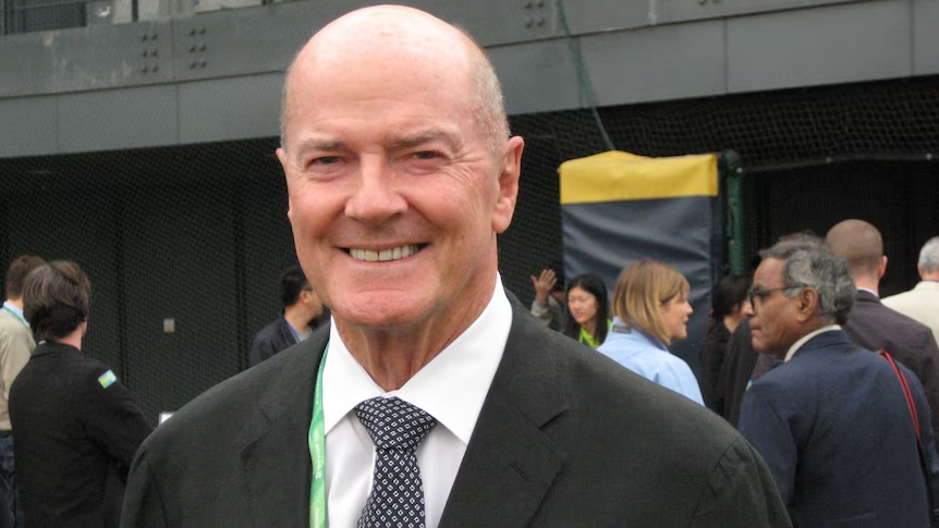 evan Gosper was a high-ranking Australian Olympic official and medallist at the 1956 Melbourne Games.(AAP: Mike Osborne) (Image obtained at abc.net.au) evan Gosper was a high-ranking Australian Olympic official and medallist at the 1956 Melbourne Games.(AAP: Mike Osborne) (Image obtained at abc.net.au)