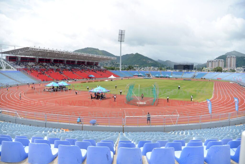 A general view of the track and field at the Hasely Crawford Stadium, Mucurapo. - File photo (Image obtained at newsday.co.tt)