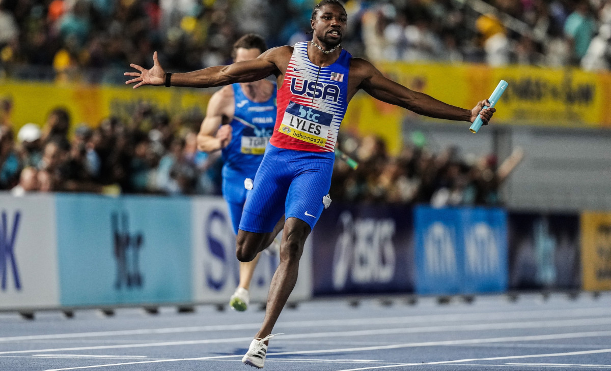 World Relays: USA reigns with Noah Lyles (Image obtained at insidethegames.biz) World Relays: USA reigns with Noah Lyles (Image obtained at insidethegames.biz)