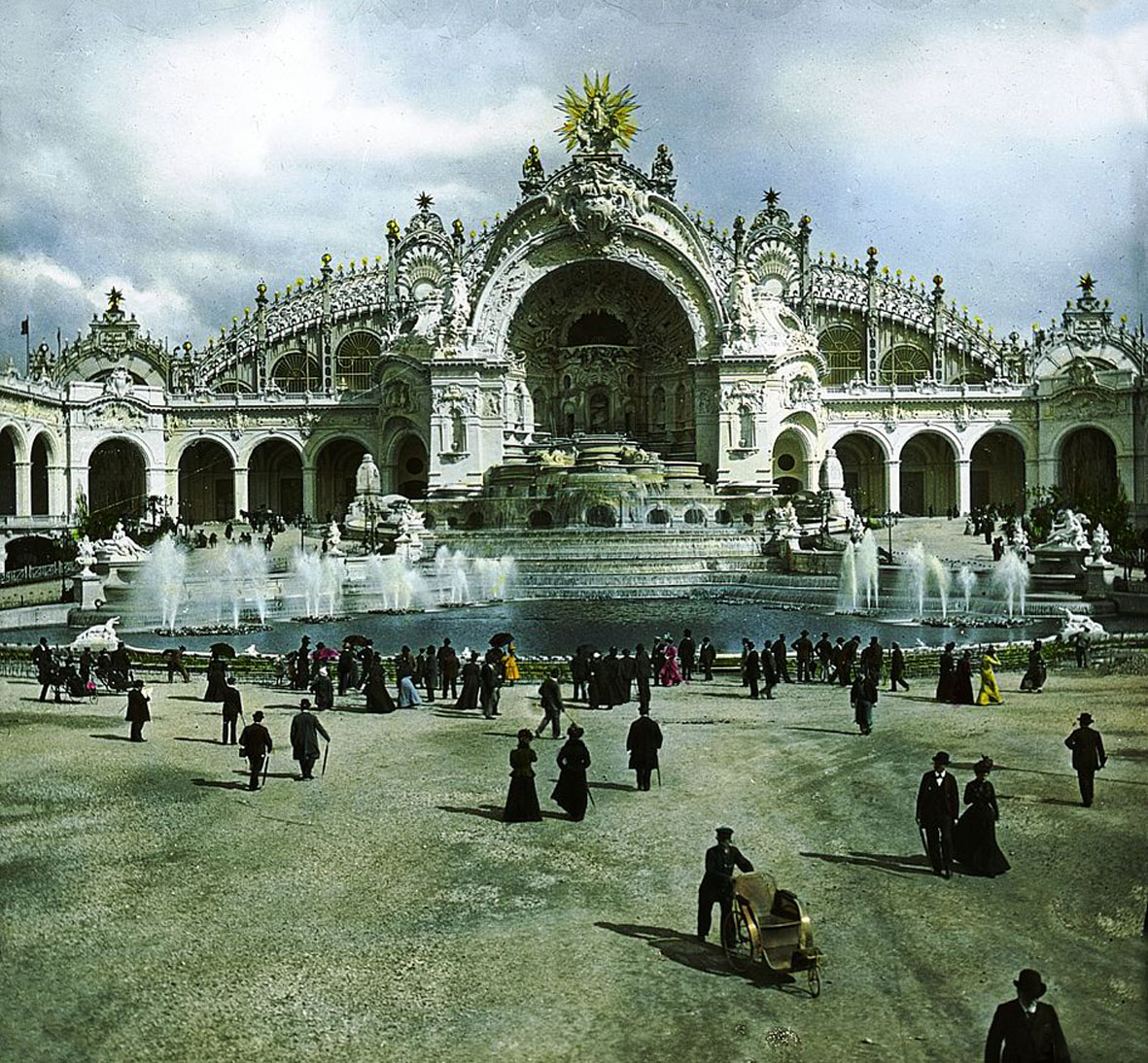 1900 Paris Exposition, Palace of Electricity. Photo: Volker Kluge Archive (Image obtained at isoh.org) 1900 Paris Exposition, Palace of Electricity. Photo: Volker Kluge Archive (Image obtained at isoh.org)