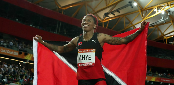 Michelle-Lee Ahye became the only woman from Trinidad and Tobago to compete in three Olympic finals at the same Summer Games. (Photo credit - Team TTO) (Image obtained at tt.loopnews.com) Michelle-Lee Ahye became the only woman from Trinidad and Tobago to compete in three Olympic finals at the same Summer Games. (Photo credit - Team TTO) (Image obtained at tt.loopnews.com)
