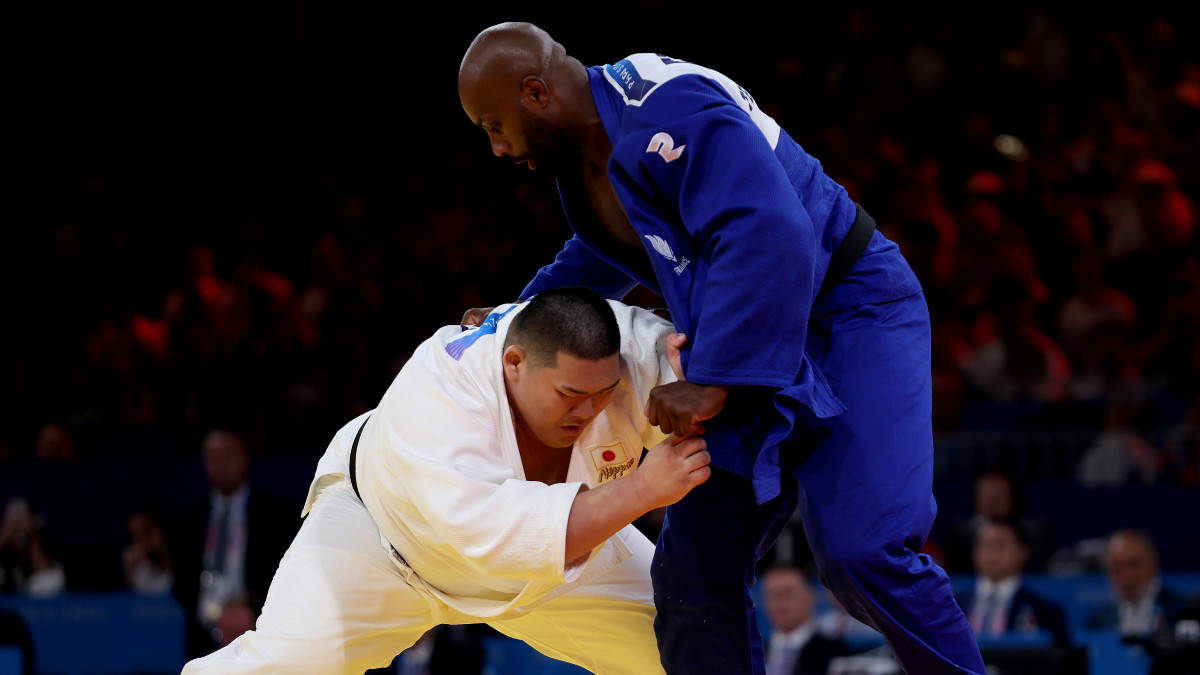 Riner on top again as France beat Japan in epic final. GETTY IMAGES (Image obtained at insidethegames.biz) Riner on top again as France beat Japan in epic final. GETTY IMAGES (Image obtained at insidethegames.biz)