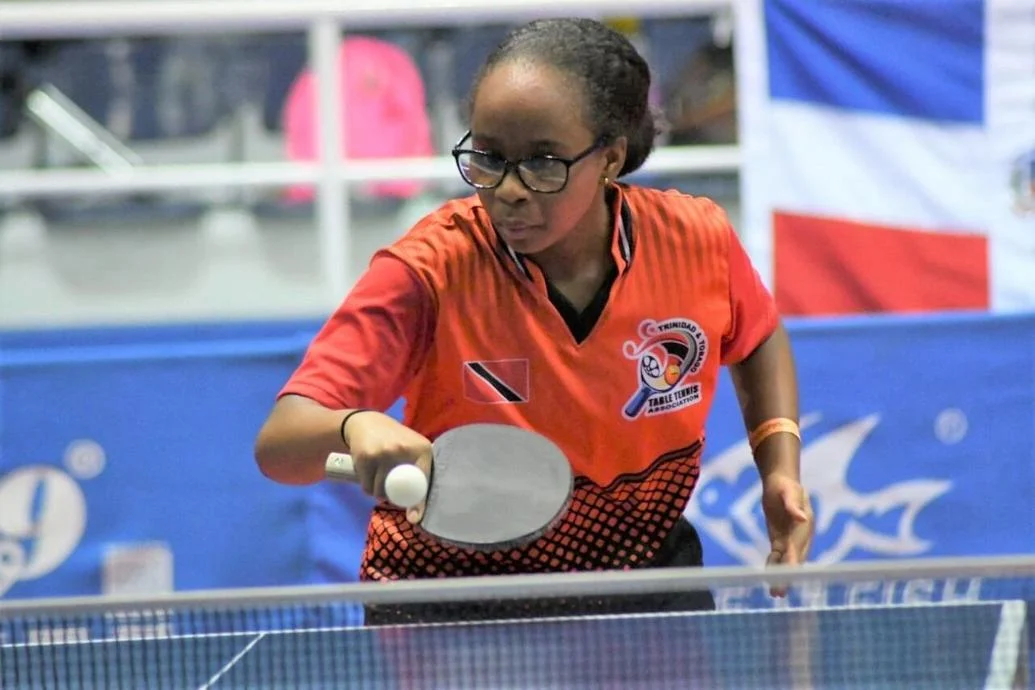 PREVAILED IN 5 GAMES: T&T's Chloe Fraser. (Image obtained at trinidadexpress.com)